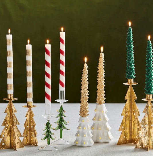Christmas Taper Candles