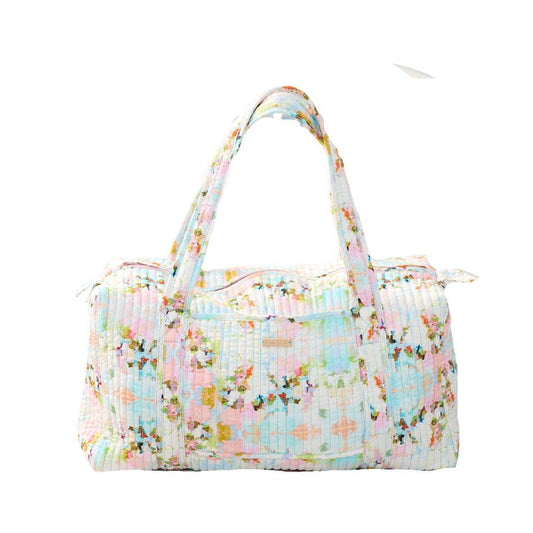 Brooks Avenue Quilted Signature Duffle Bag: One Size