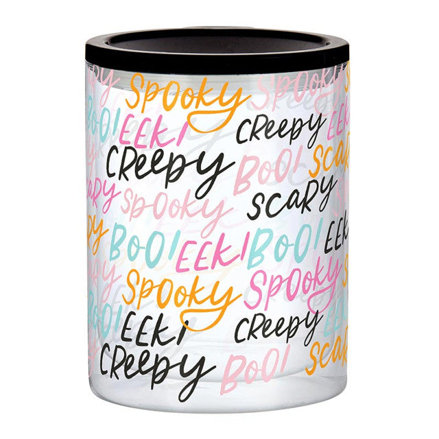 Double-Wall Short Tumbler - Halloween Words