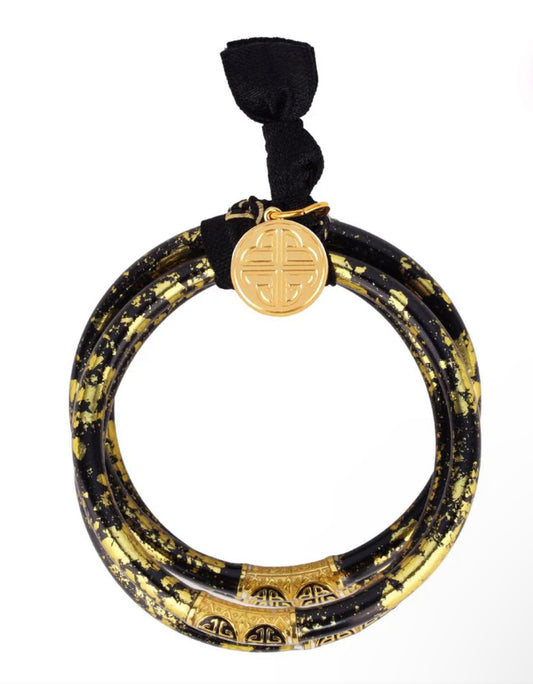 KOI Noir All Weather BanglesĀ® (AWBĀ®) - Set of 4