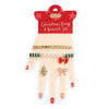 Christmas Bracelet & Ring Set