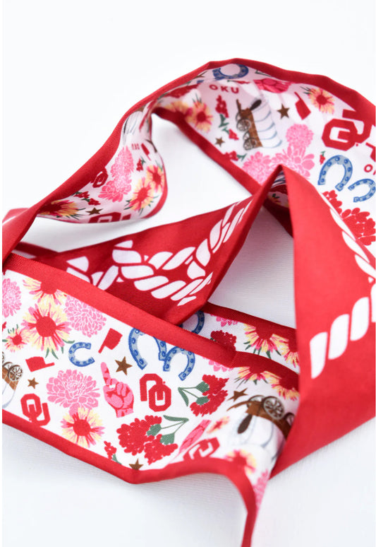 Oklahoma Skinny Scarf