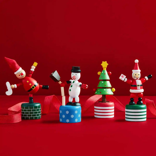 Collapsing Snowman Toy