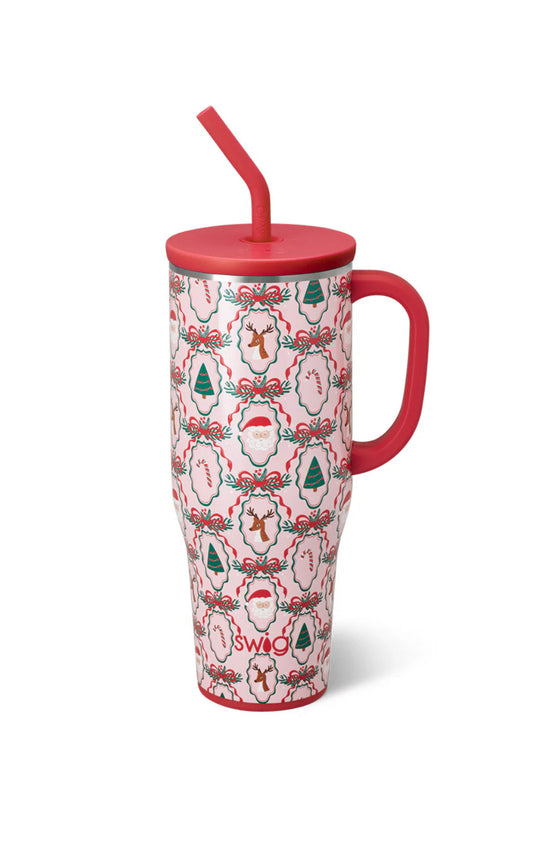 Christmas Cameos Mega Mug 40oz