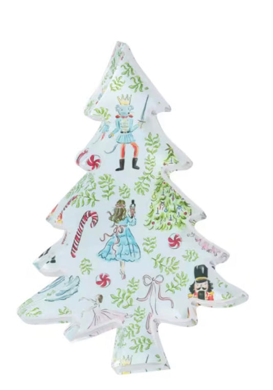 Acrylic Nutcracker Tree Sitter