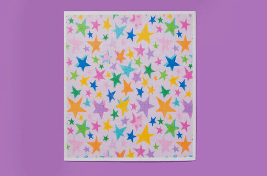 Stars Biodegradable Dish Cloth