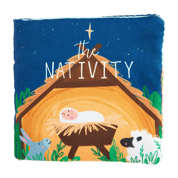 Nativity Plush With Book