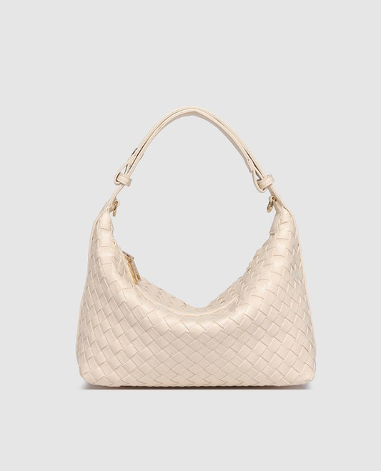Madeline Shoulder Bag- Vanilla
