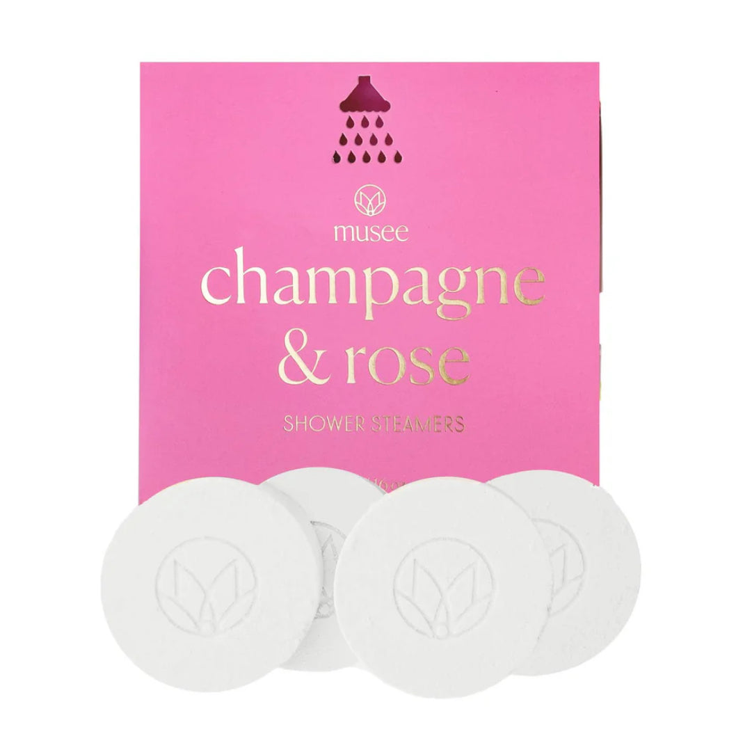 Champagne and Rose Shower Steamers