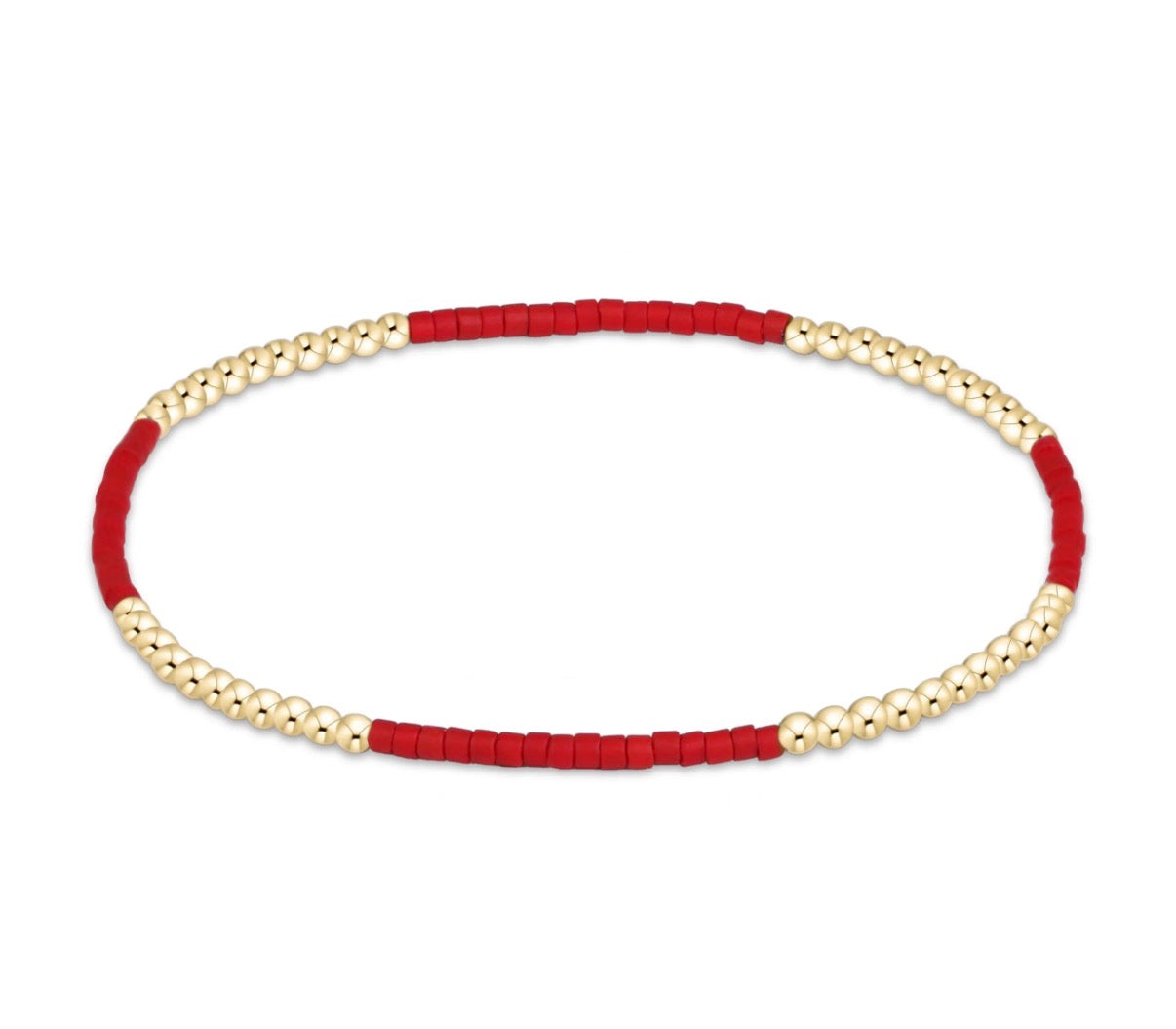 gameday hope blissful bracelet - crimson
