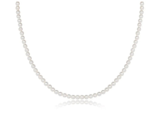 17" Choker Classic Pearl 5mm Bead