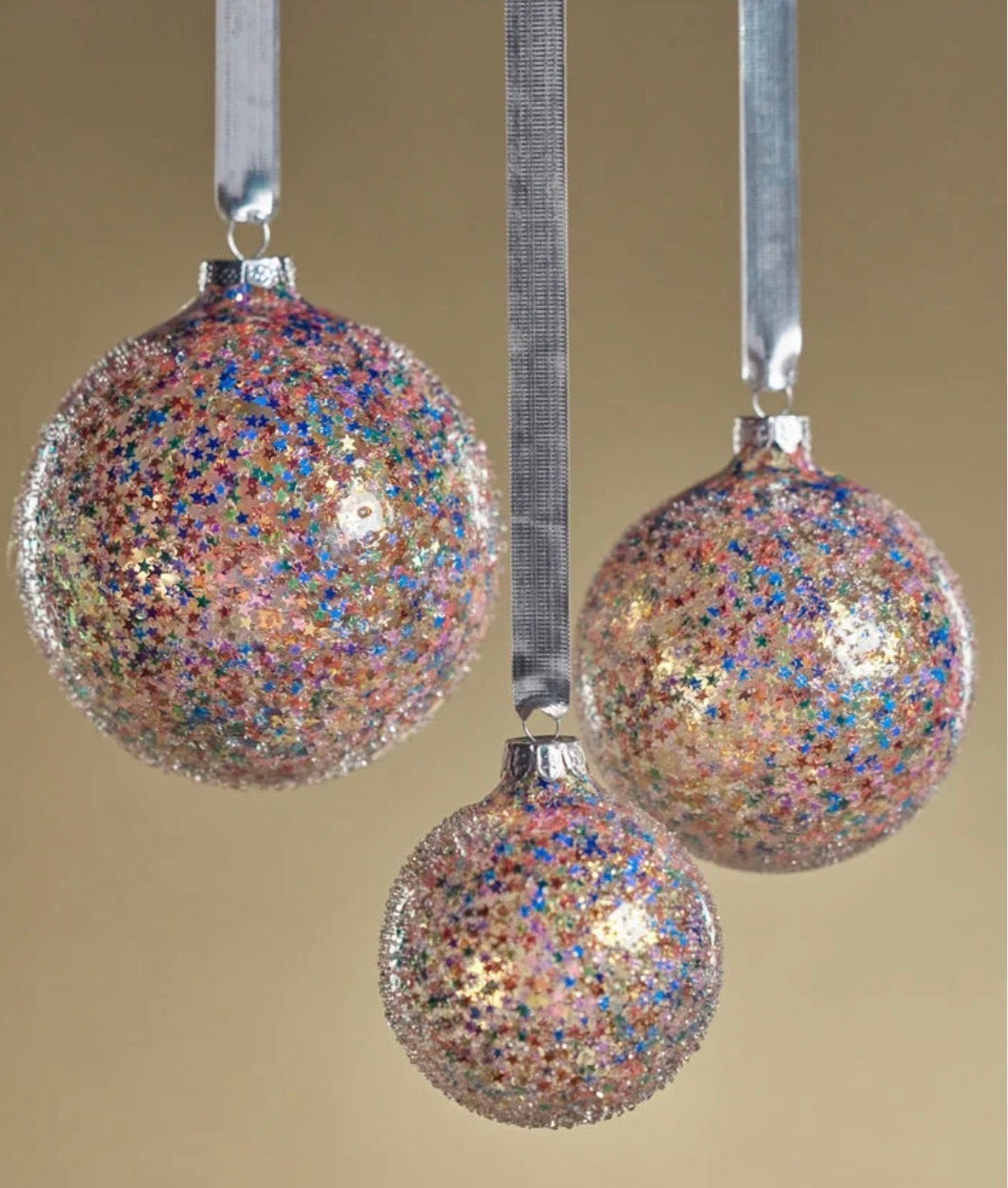 Confetti Ornament- Multicolored