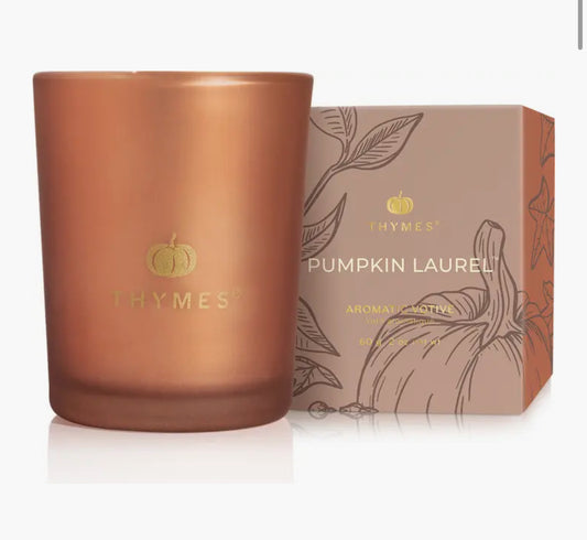 Pumpkin Laurel 2 oz Boxed Votive Candle