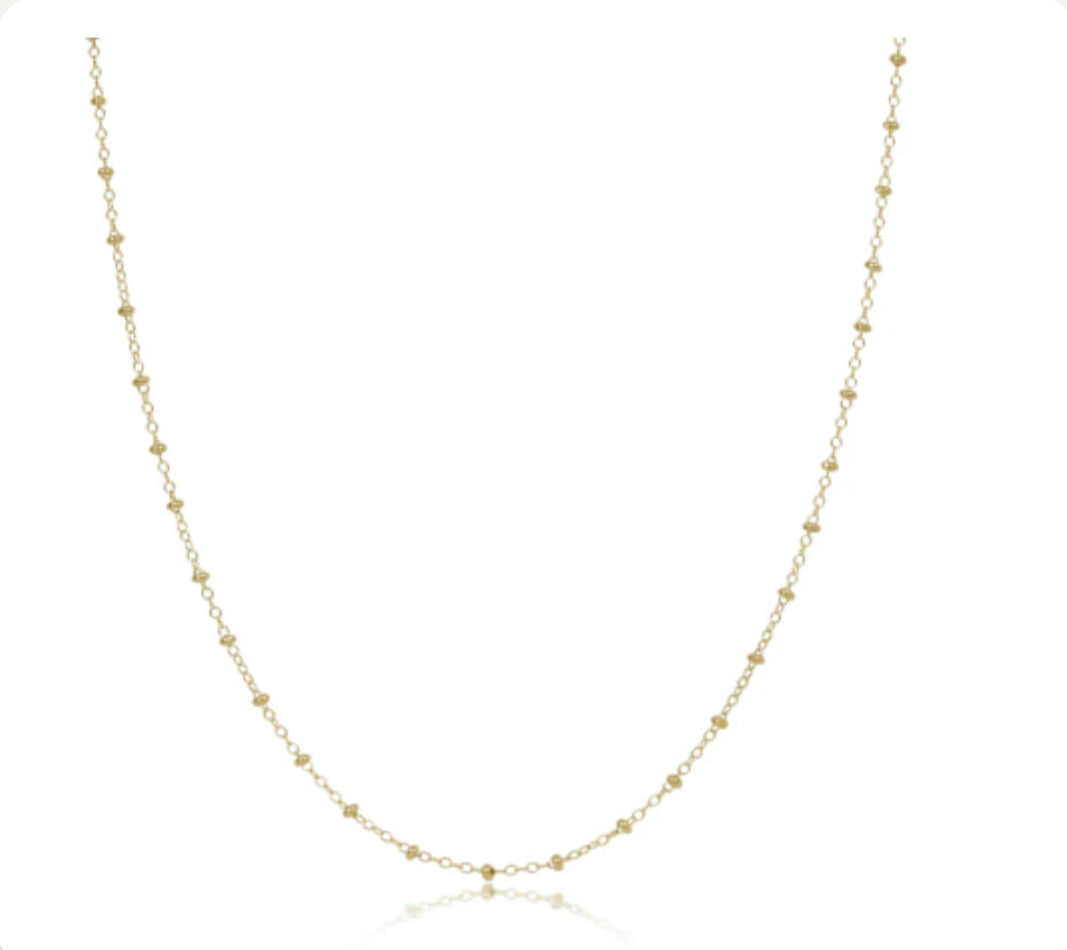 15" Choker Simplicity Chain Gold- Classic 2mm Gold