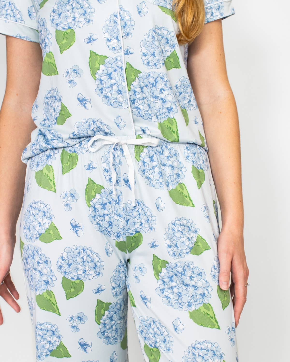 Hydrangea Sleep Pants   Illusion/Blue/Green   -Asst.: Large
