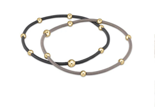 “e”ssentials Bracelet Stack of Two- Holy Smokes