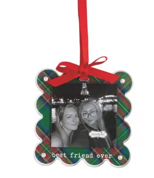 Tartan Frame Ornament
