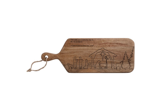 Nativity Wooden Board
