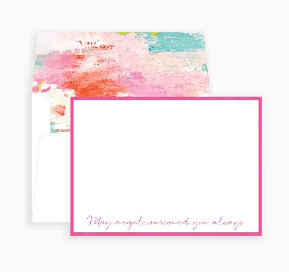May Angels Surround You Always Notecards