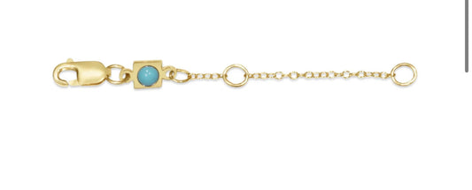 2” Necklace Extender- Gold