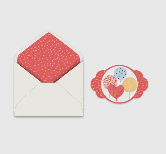 Happy Birthday Afloat Deluxe Greeting Card