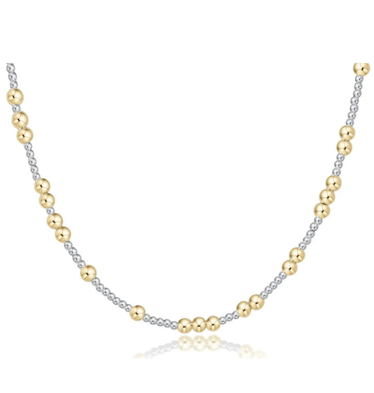 17” Choker Hope Unwritten 4mm Mixed Metal