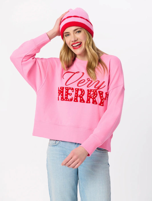 Very Merry Pearl Relaxed Sweatshirt
