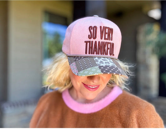 So Very Thankful Hat