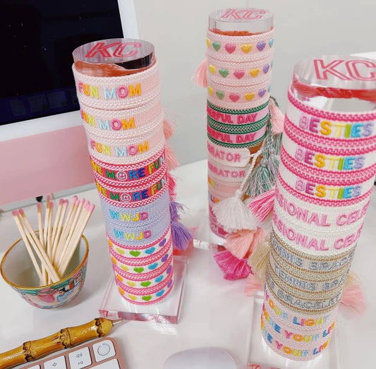 Shine your light tassel bracelet: Default Title