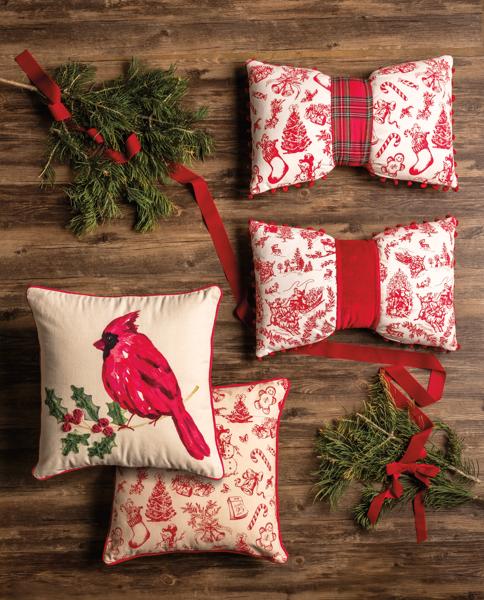 Cardinal Pillow
