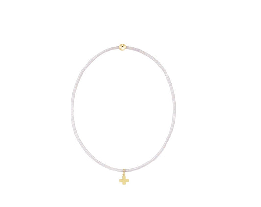Hope Classic Bracelet - Silky White Signature Cross