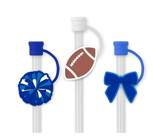 We’ve Got Spirit Straw Topper- Royal