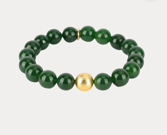 Bianca Beaded Bracelet- Jade