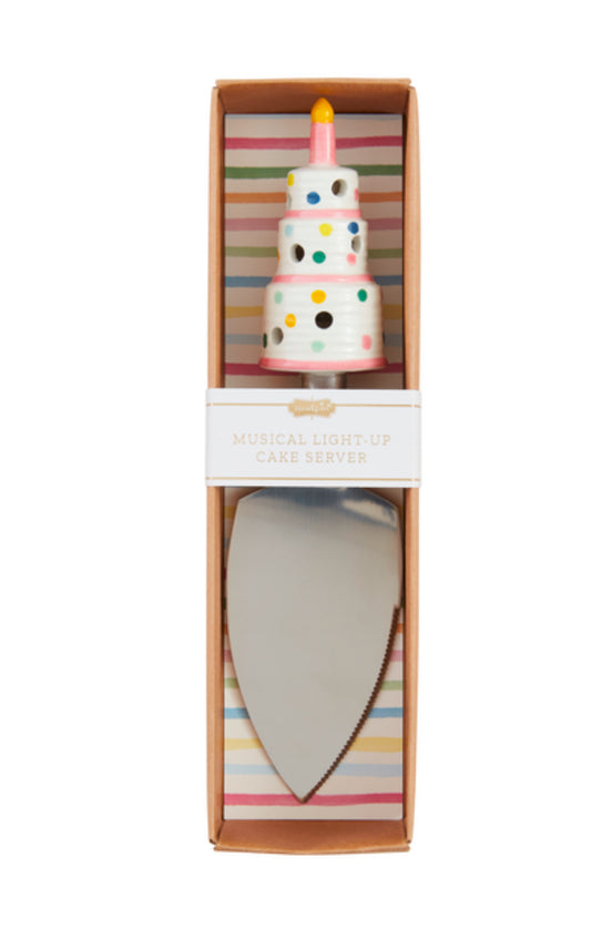 Musical Light Up Cake Server