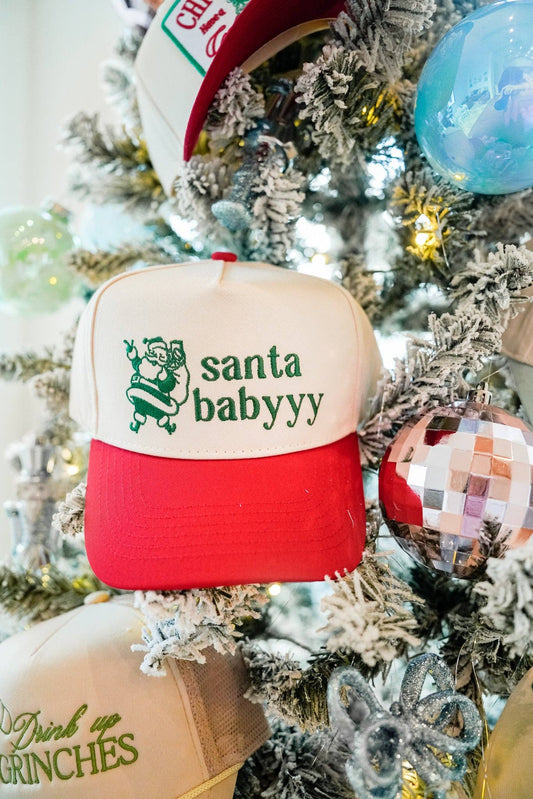 Santa Baby - Red Vintage Trucker Hat