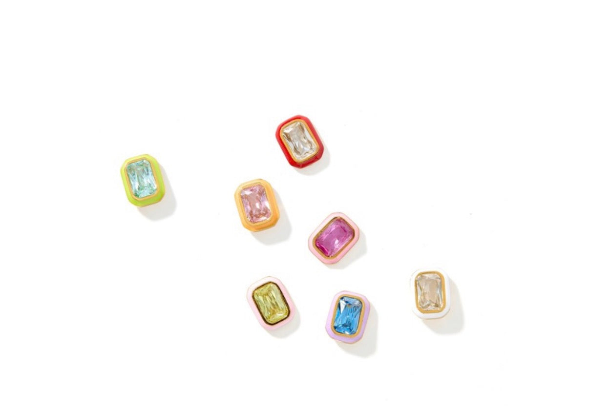 Screwback Stud Earrings - Whitney