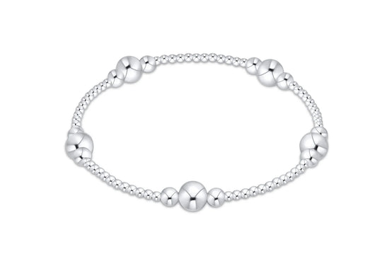 Purpose 6mm Bead Bracelet- Sterling