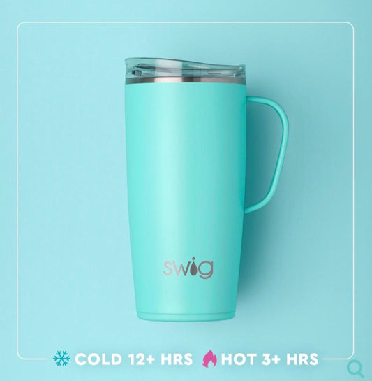 Hydrangeas Travel Mug 22oz