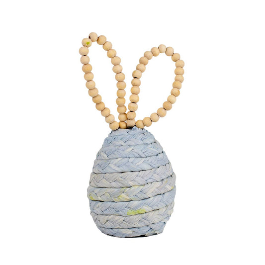 Claire Bunny Ears Egg   Light Blue   2.75x6.25