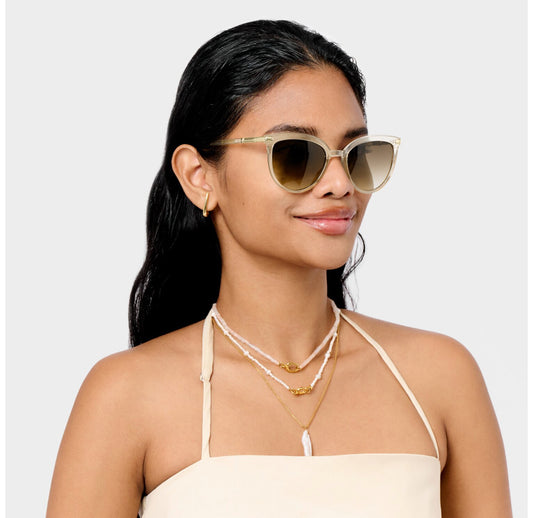 Ravello Sunglasses- Nude Transparent