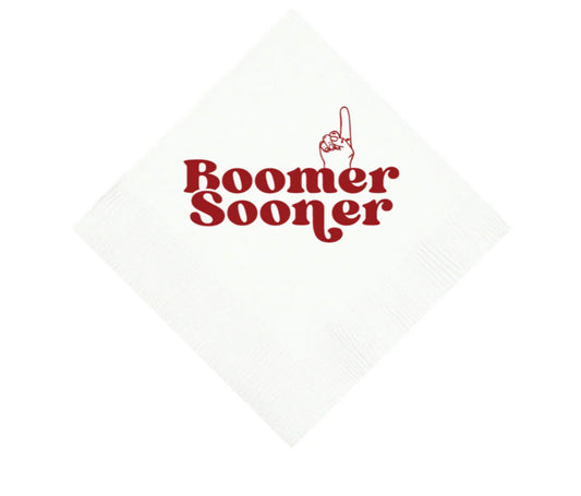 OU Cocktail Napkins