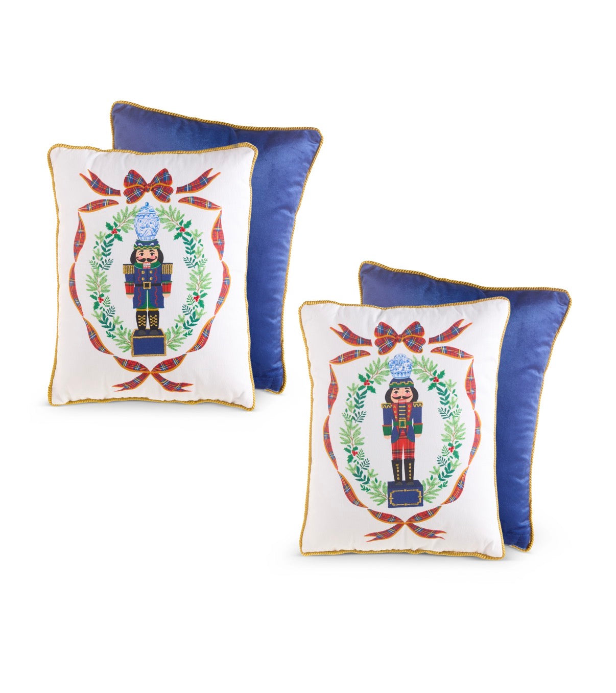 16" Noble Nutcrackers Pillow