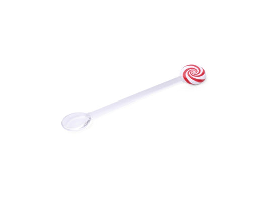 Glass Swirl Spoons