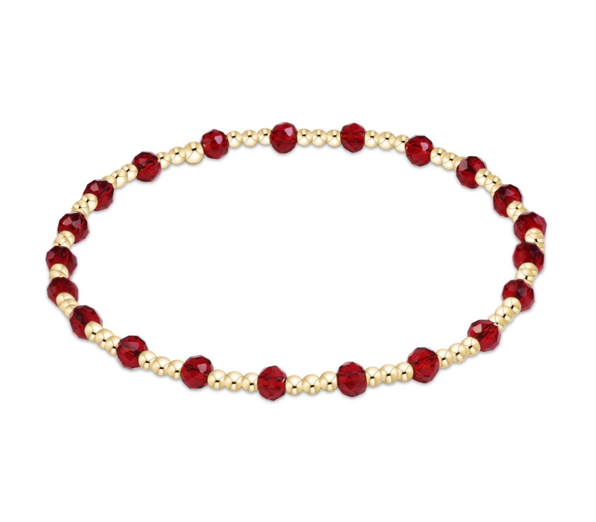 gameday flirty sincerity bracelet - maroon