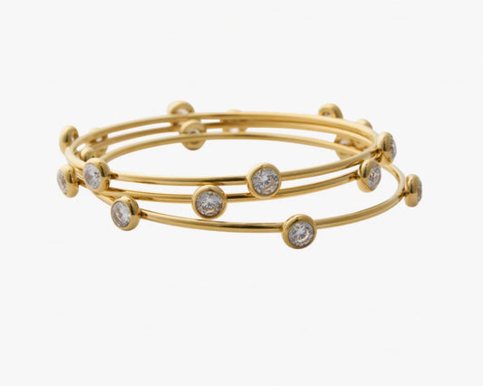 Shay Bangle Trio Bracelet Set