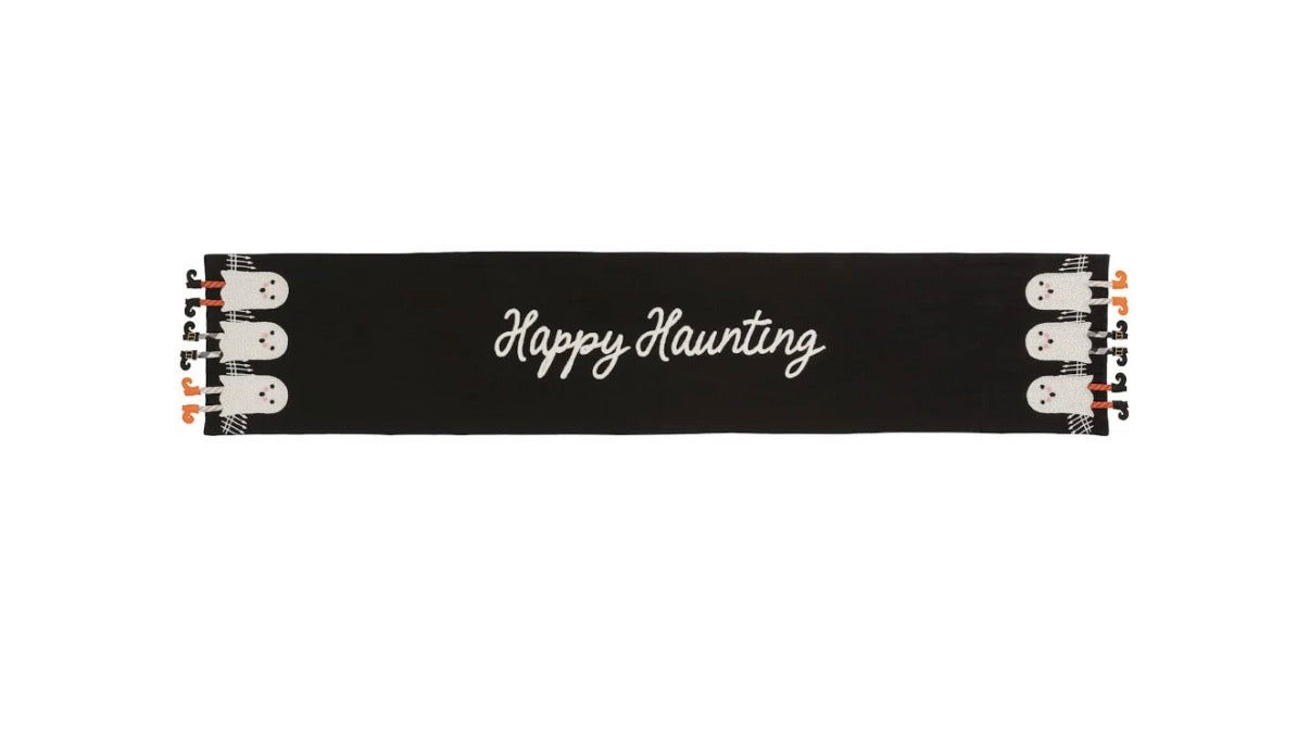 Ghost Dangle Leg Table Runner