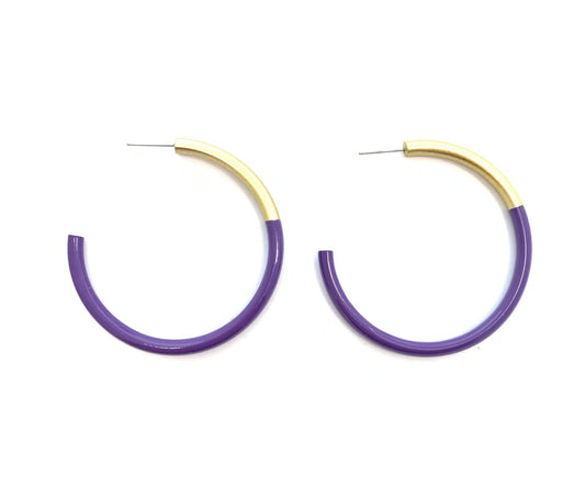 Liz Hoops Purple