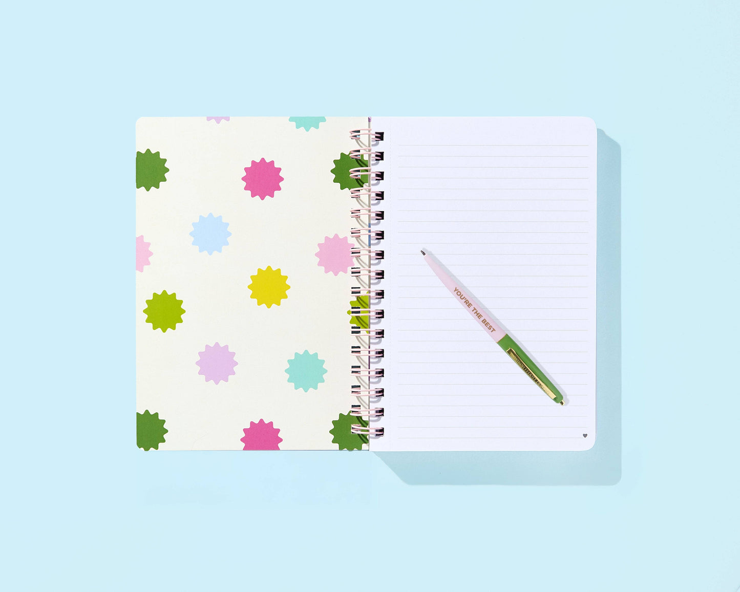Spiral Notebook - "Notes" - Taylor - JCS Collab - 200 Pages