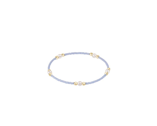 Hope Purpose Pearl Bracelet - Ocean Mist