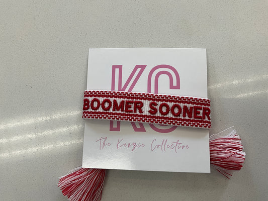 Boomer Sooner Bracelet